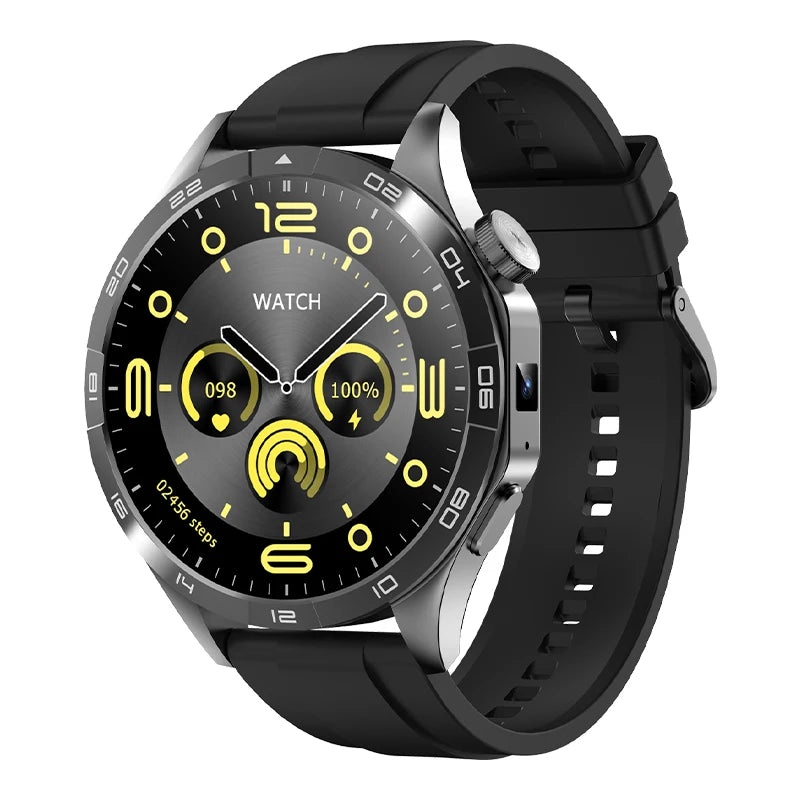 LM01 For Android IOS Rugged Military Smart Watch Men's Ftiness Watches IP68 Waterproof 1.43inch Bluetooth Call Smartwatch 2024