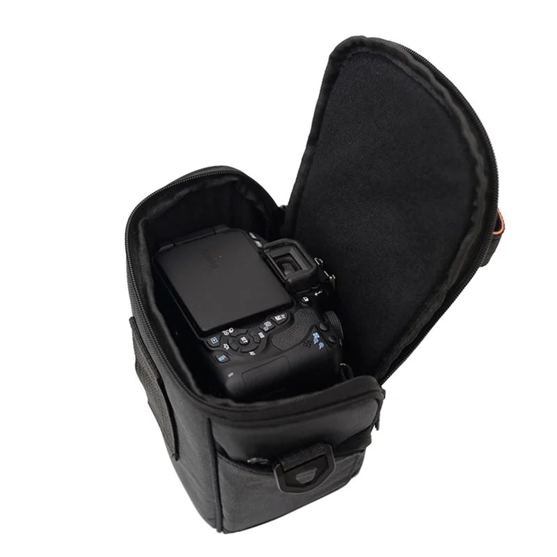 B29C-Camera Bag Triangle Camera Case Shoulder Case Digital Camera Bag for DSLR SLR Camera