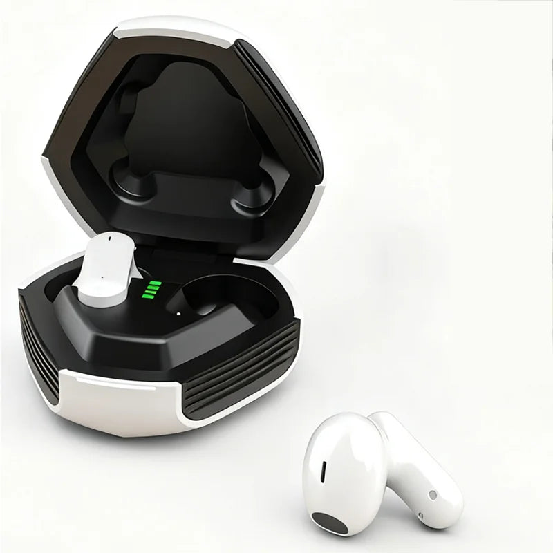 Bluetooth 5.2 Dual Stereo True Wireless Headphones Call Noise Cancellation LED Digital Power Display Touch Control Sports Earbud