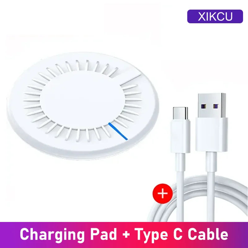 Wireless Charger Pad for Samsung Galaxy S24 S23 S22 iPhone 16 15 14 13 Pro Max Xiaomi Earphone Fast Induction Charging Station