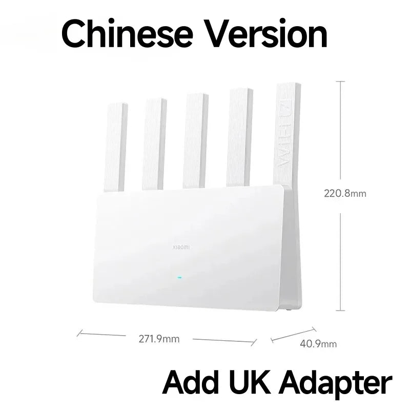 Xiaomi BE5000 Router Wi-Fi 7 Dual-Frequency Mesh Network 2.4/5GHz with 2.5G High-Speed Port IPTV OFDMA Signal Amplifier for Home
