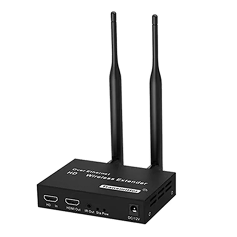 DIGIT-For Laptop TV Monitor Compatible 200M 1080P Wireless Extender HD Transmission Projector Video Extension