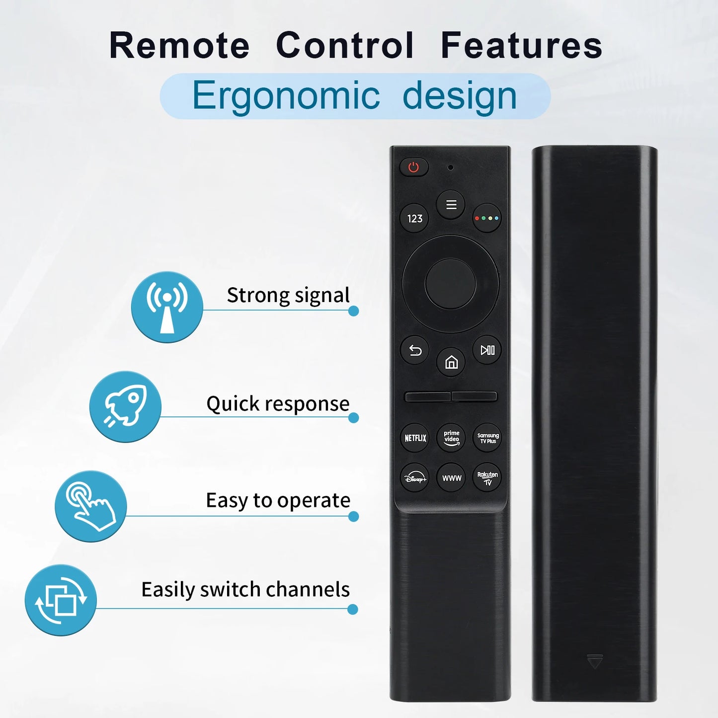 Universal Remote Control Suitable for All Samsung Tv Remote Controls, Compatible with All Samsung Smart Tvs Uhd Qled the Frame 4