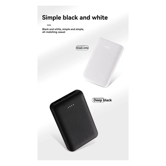 A37T-Power Bank Portable Mini Charger Fast Charging External Battery Pack For Heating Vest Jacket Scarf Socks Gloves