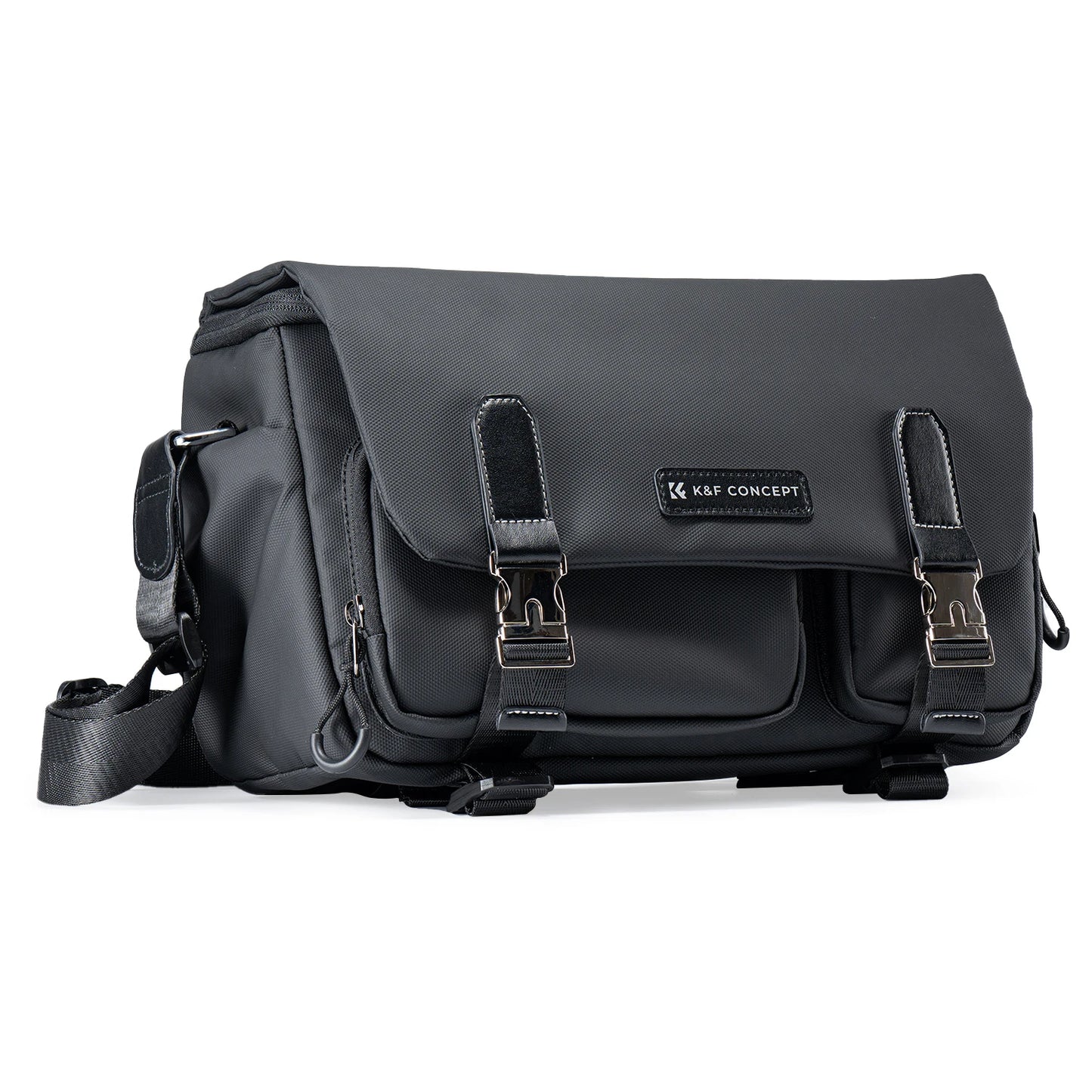 K&F Concept Zipper Buckle Camera Sling Bag Travel Photography Shoulder Bag For Sony DSLR SLR Camera Accessories Tripod Holder