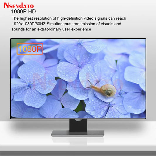 HDMI Wireless Video Transmitter and Receiver Extender 50m 1080P HDMI Video TV Stick Dongle Wireless Adapter For Camera Laptop PC