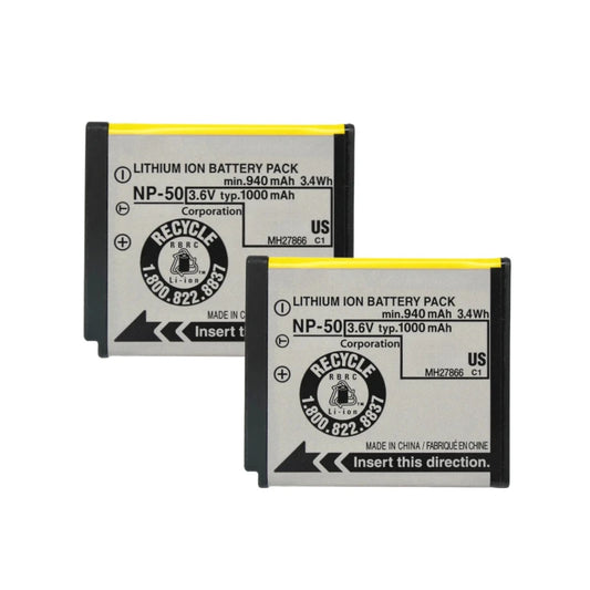 NP-50 Camera Battery For FUJIFILM FinePix F50FD F60FD F70EXR F75EXR F80EXR F85EXR F100FD F200EXR F300EXR F305EXR 3DW3 F605 F505