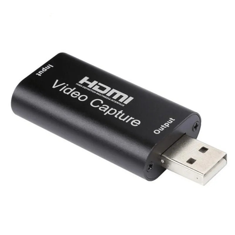 USB 2.0 HDMI-Compatible Video Capture Card Streaming Board Capture 1080P Card Grabber Recorder Box for PS4 Game DVD Camera