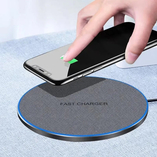 Wireless Charger Pad for Samsung Galaxy S24 S23 S22 iPhone 16 15 14 13 Pro Max Xiaomi Earphone Fast Induction Charging Station