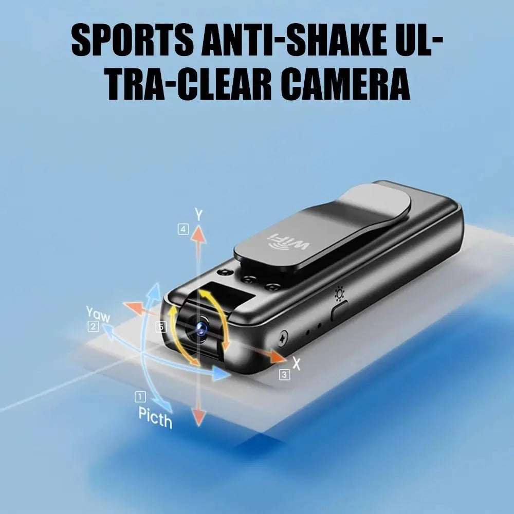 180 Rotating Small Digital Video Recorder Chest Fixed with Video DV HD Mini Camera All in One Machine Recording Function