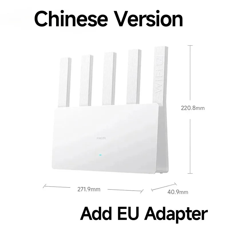Xiaomi BE5000 Router Wi-Fi 7 Dual-Frequency Mesh Network 2.4/5GHz with 2.5G High-Speed Port IPTV OFDMA Signal Amplifier for Home