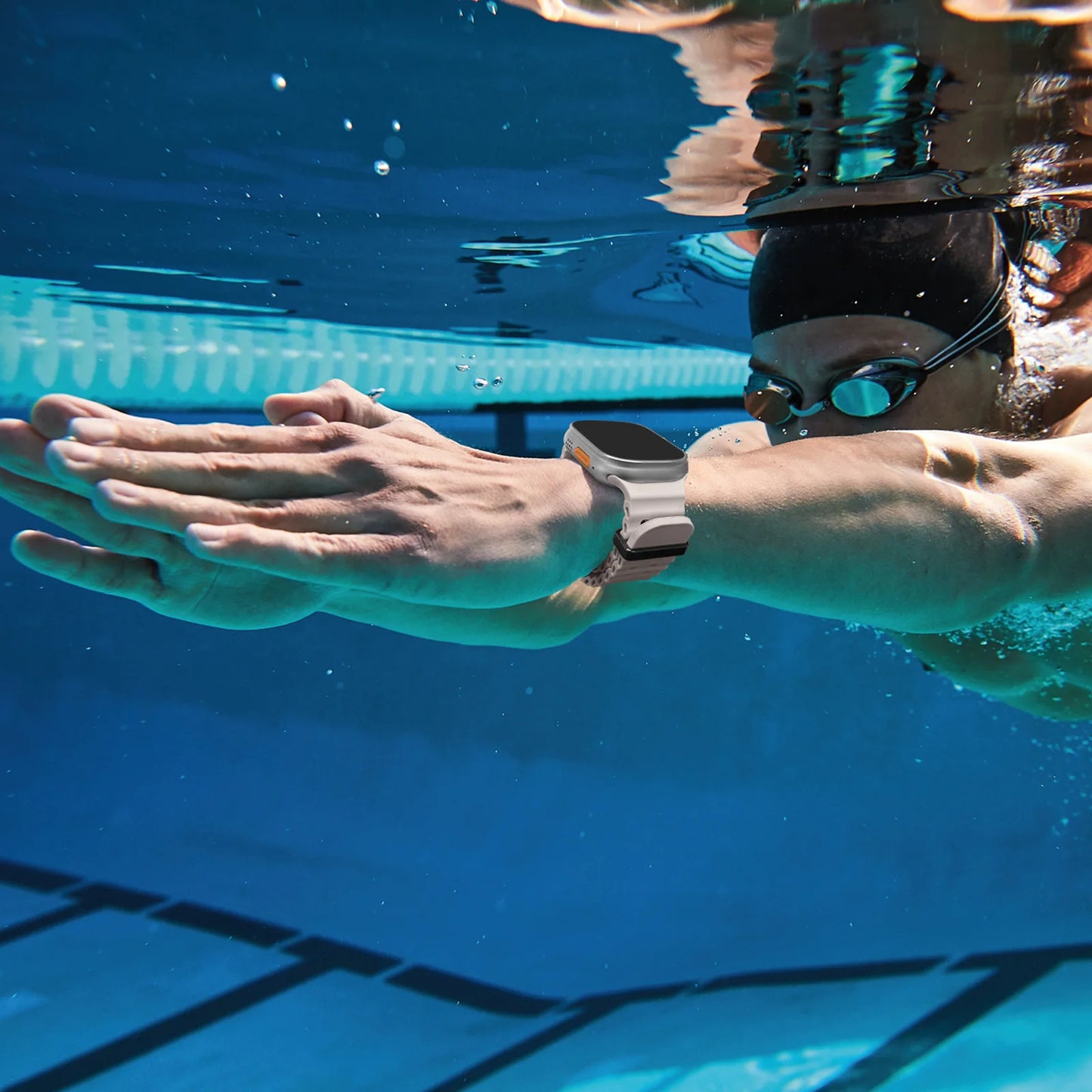 Sports Silicone Watch Strap For Apple Watch Ultra 2 49mm 46mm 45mm 44mm Watchband For iWatch Series 10 9 8 7 se Band Bracelet 