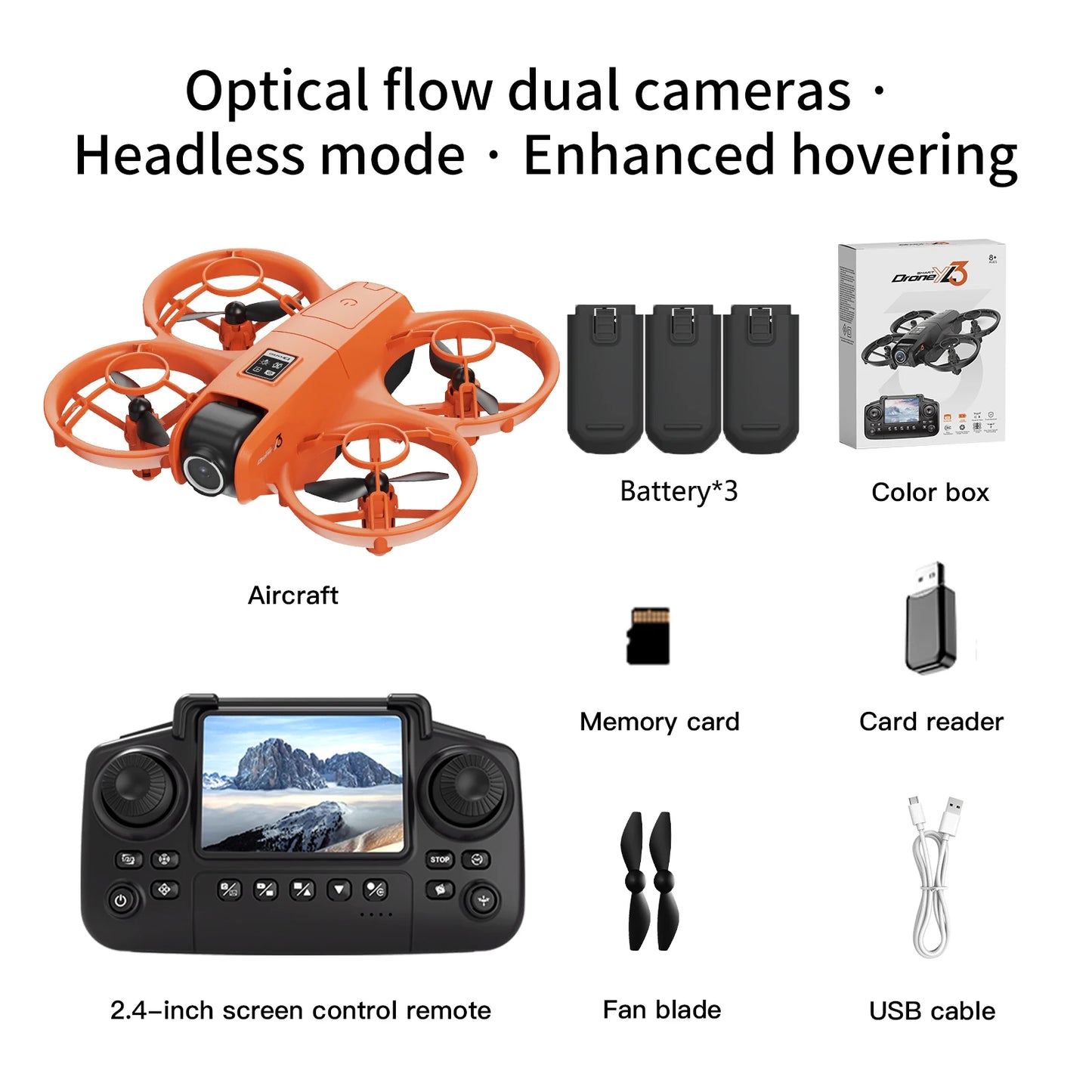 OPPO YL3 GPS Drone Multiple Batteries 8K HD Camera With Screen Remote Control Avoidance Aerial Quadcopter Ultralong Battery Life
