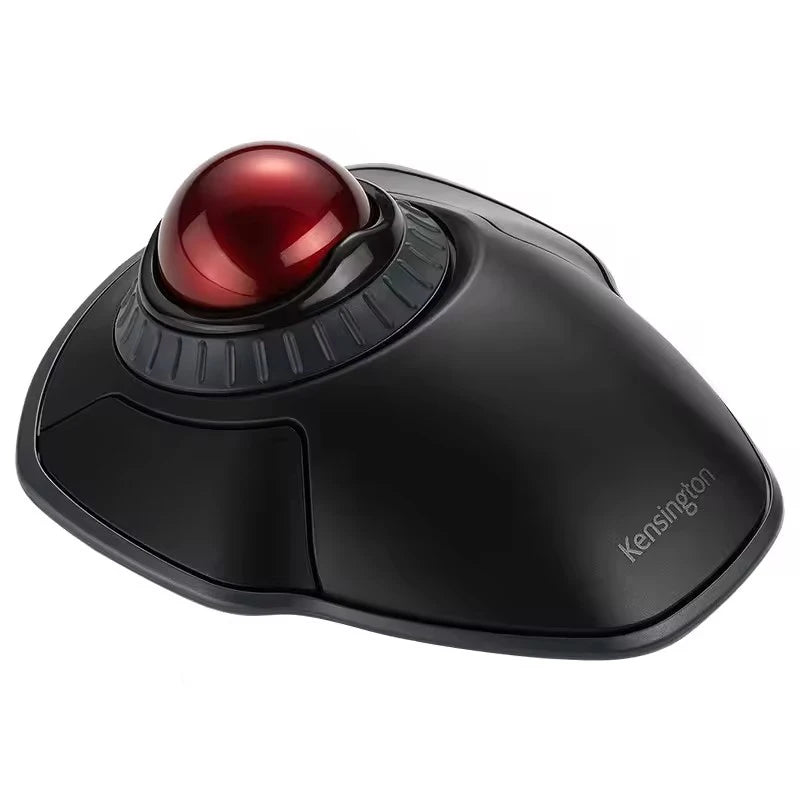 Kensington Orbit 2.4G Wireless Trackball with Scroll Ring K70992 128bit AES Encryption Rollerball Gaming Mouse for PC/Laptop