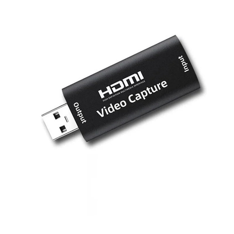 USB 2.0 HDMI-Compatible Video Capture Card Streaming Board Capture 1080P Card Grabber Recorder Box for PS4 Game DVD Camera