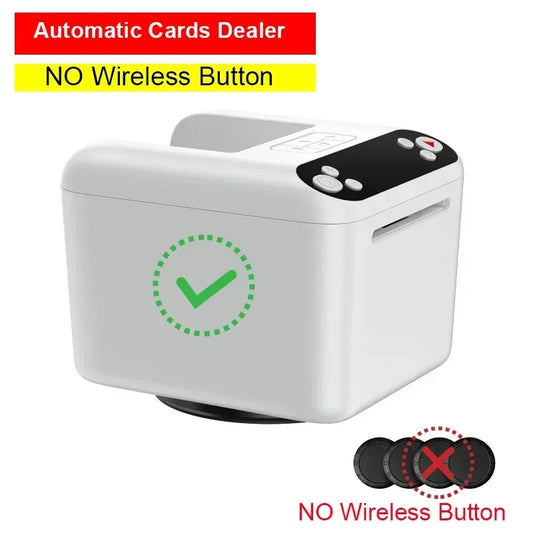 12 people 360° Rotating Automatic Cards Dealer,Electric Card Dealer Dealing Playing Cards Distribution Machine with 4pcs Buttons