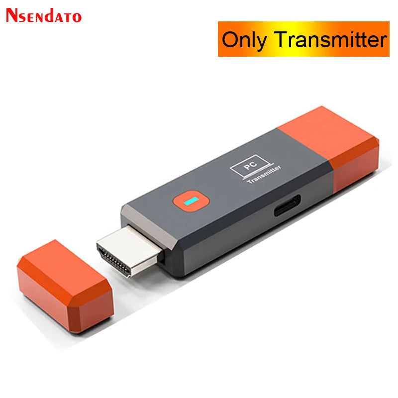 50M Wireless HDMI Video Transmitter Receiver 1080P Wireless HDMI Display TV Stick Adapter for PS4 Camera PC To TV Projector