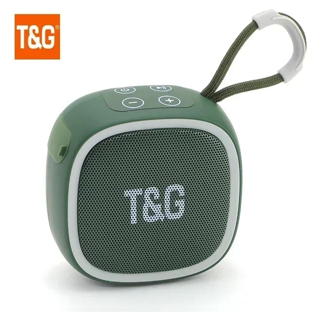 Outdoor Bicycle Riding TG659 T&G Portable Bluetooth Speaker Wireless Mini Bass FM Radio Soundbar Boombox Waterproof Loudspeaker
