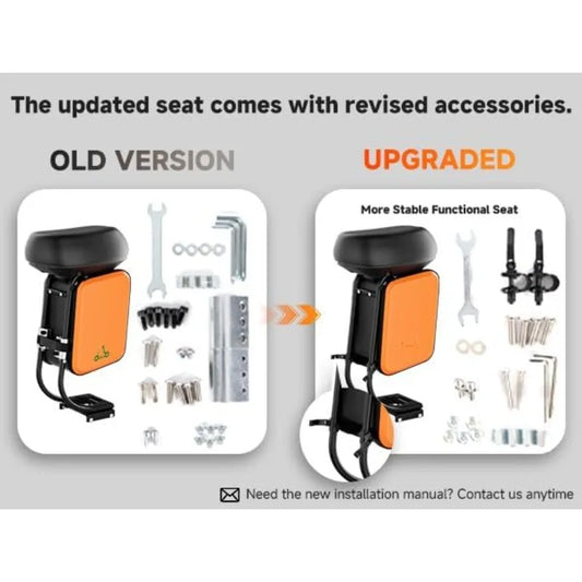 Electric Scooter With Seat For Adults - 19MPH & 21-Mile Range, 350W Motor, 8.5" Solid Tires With App Control & Dual Brake System