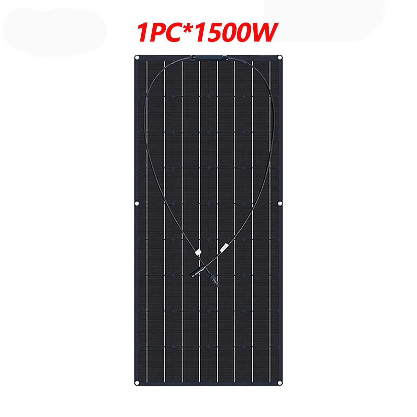 1500W 3000W Solar Panel 1000W Solar High Efficiency Portable Power Bank Flexible Charging Outdoor Solar Cells For Home Camping