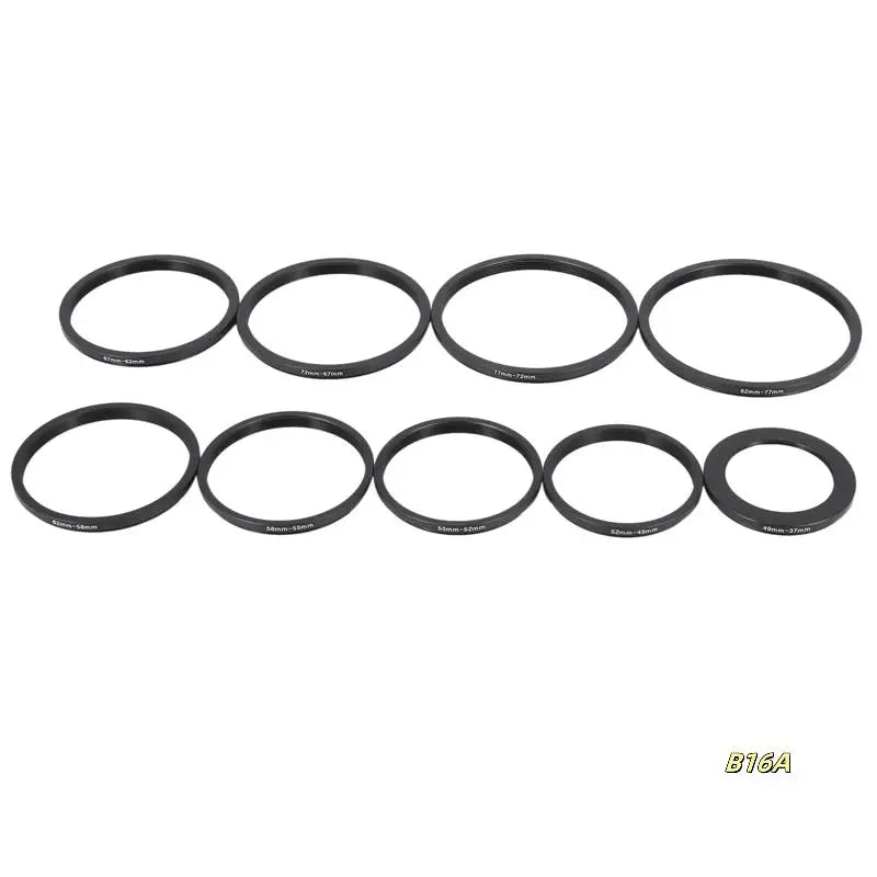 36Pcs Lens Filter Ring Adapter Step Up Down 37-82Mm Set For Canon Nikon Camera