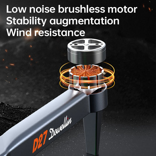 2025 New D27 GPS Drone with Screen Remote Control 5G Image Transmission 8K HD Camera Obstacle Avoidance Brushless FPV Flight 5KM