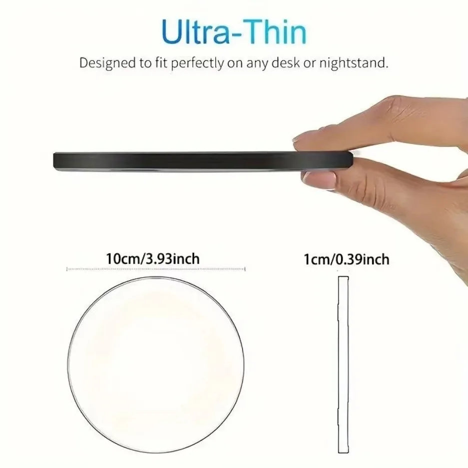 Wireless Charger Pad for Samsung Galaxy S24 S23 S22 iPhone 16 15 14 13 Pro Max Xiaomi Earphone Fast Induction Charging Station