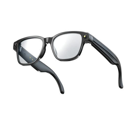 Smart Glasses Video Camera 800W HD Shooting WIFI Transmission Bluetooth Call AI Image Recognition Smart Translation Glasses