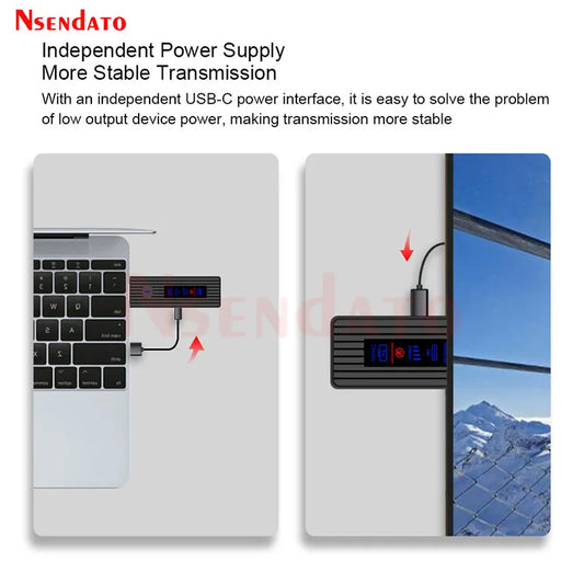 HDMI Wireless Video Transmitter and Receiver Extender 50m 1080P HDMI Video TV Stick Dongle Wireless Adapter For Camera Laptop PC