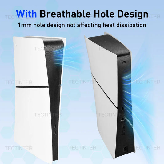 For PS5 Slim Disc/Digital Console Dust Net Side Dust Proof Filter Cover Dust Mesh Dust Plugs For PlayStation 5 Slim Accessories
