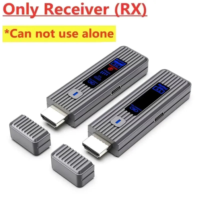 HDMI Wireless Transmitter And Receiver 1080P 50M HDMI Wireless Video TV Stick Display Extender For Camera Laptop PC to TV