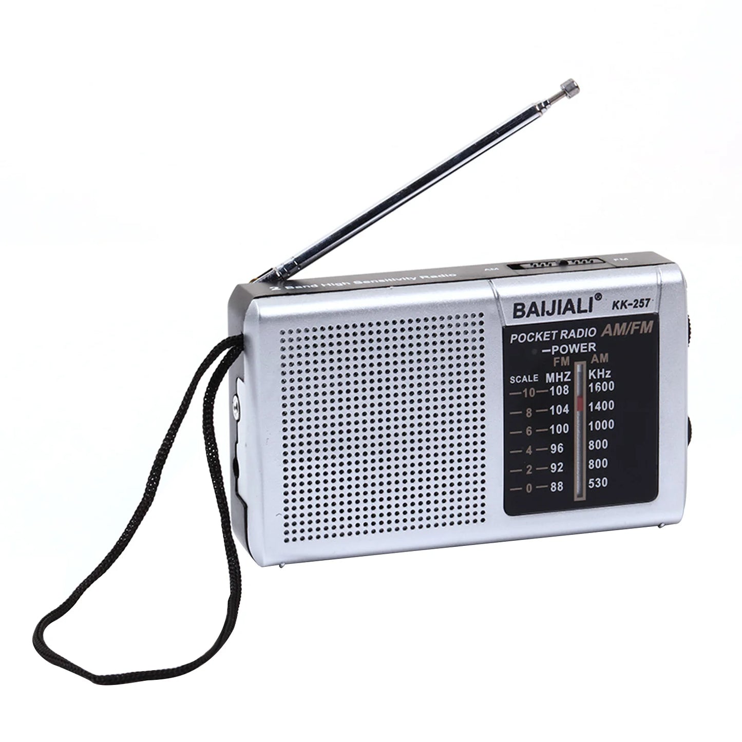 AM FM Battery Radio Pocket Radios Dual-channel Stereo Built-in Antenna Radio for Elderly Gifts Manual Channel Selection