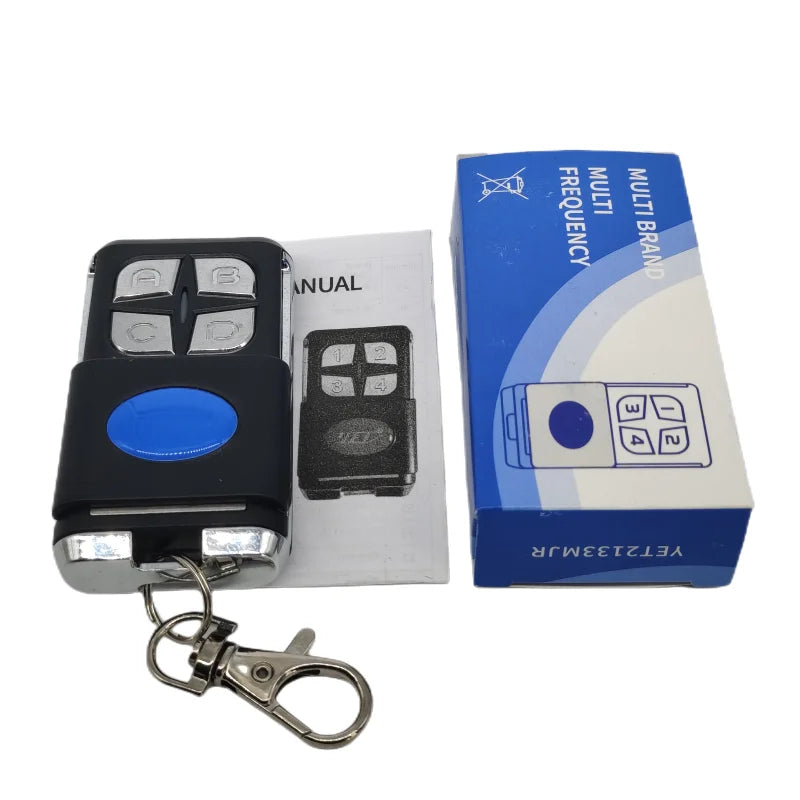 240-930mhz multi-frequency compatible remote garage door rolling code remote control for automatic door