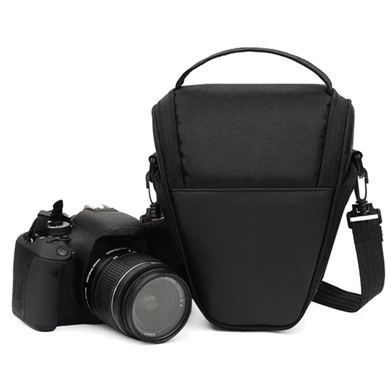 B29C-Camera Bag Triangle Camera Case Shoulder Case Digital Camera Bag for DSLR SLR Camera