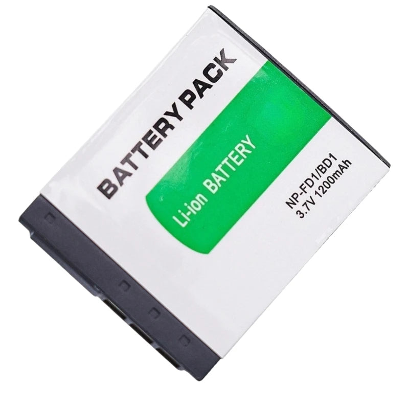 NP-BD1 NP-FD1 Replacement Camera Battery 3.7V 1200mAh for Sony DSC-G3 T200 T700 T900 T75 T77 T90 T70 DSC-T500 DSC-T300 DSC-T200