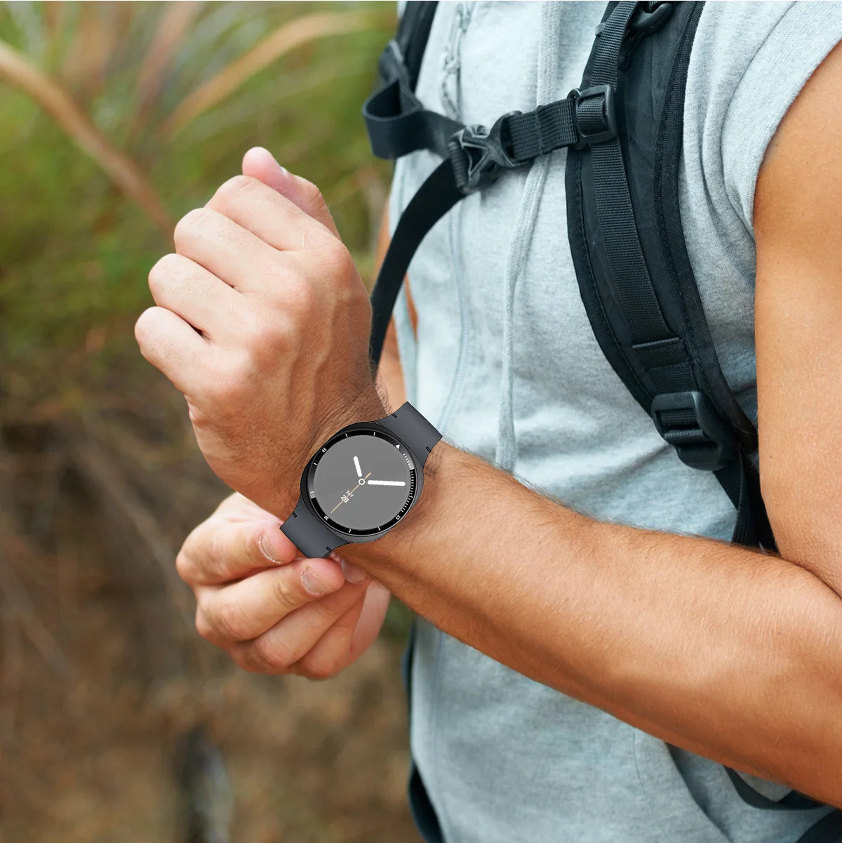 Tempered Glass+ PC Cover for Samsung Galaxy Watch 8 44mm 40mm All Coverage Protective Bumper Case for Galaxy Watch 8 Accessories