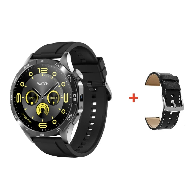 LM01 For Android IOS Rugged Military Smart Watch Men's Ftiness Watches IP68 Waterproof 1.43inch Bluetooth Call Smartwatch 2024