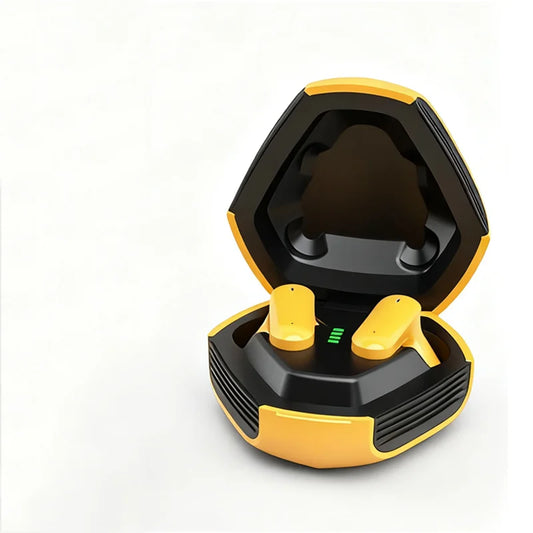 Bluetooth 5.2 Dual Stereo True Wireless Headphones Call Noise Cancellation LED Digital Power Display Touch Control Sports Earbud