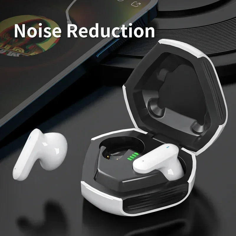 Bluetooth 5.2 Dual Stereo True Wireless Headphones Call Noise Cancellation LED Digital Power Display Touch Control Sports Earbud