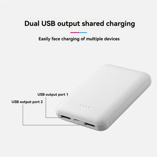 A37T-Power Bank Portable Mini Charger Fast Charging External Battery Pack For Heating Vest Jacket Scarf Socks Gloves