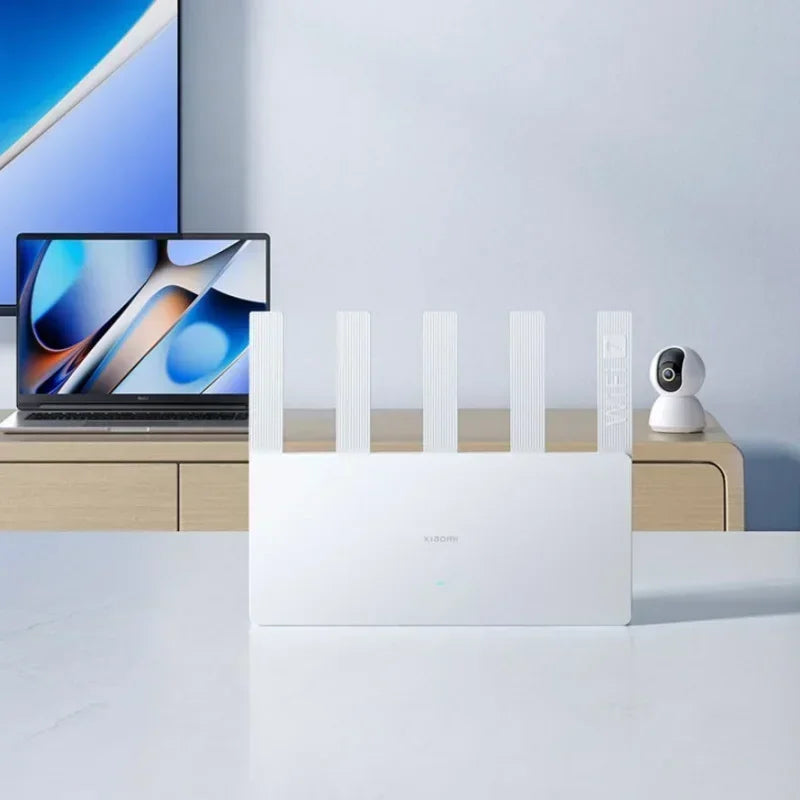 Xiaomi BE5000 Router Wi-Fi 7 Dual-Frequency Mesh Network 2.4/5GHz with 2.5G High-Speed Port IPTV OFDMA Signal Amplifier for Home