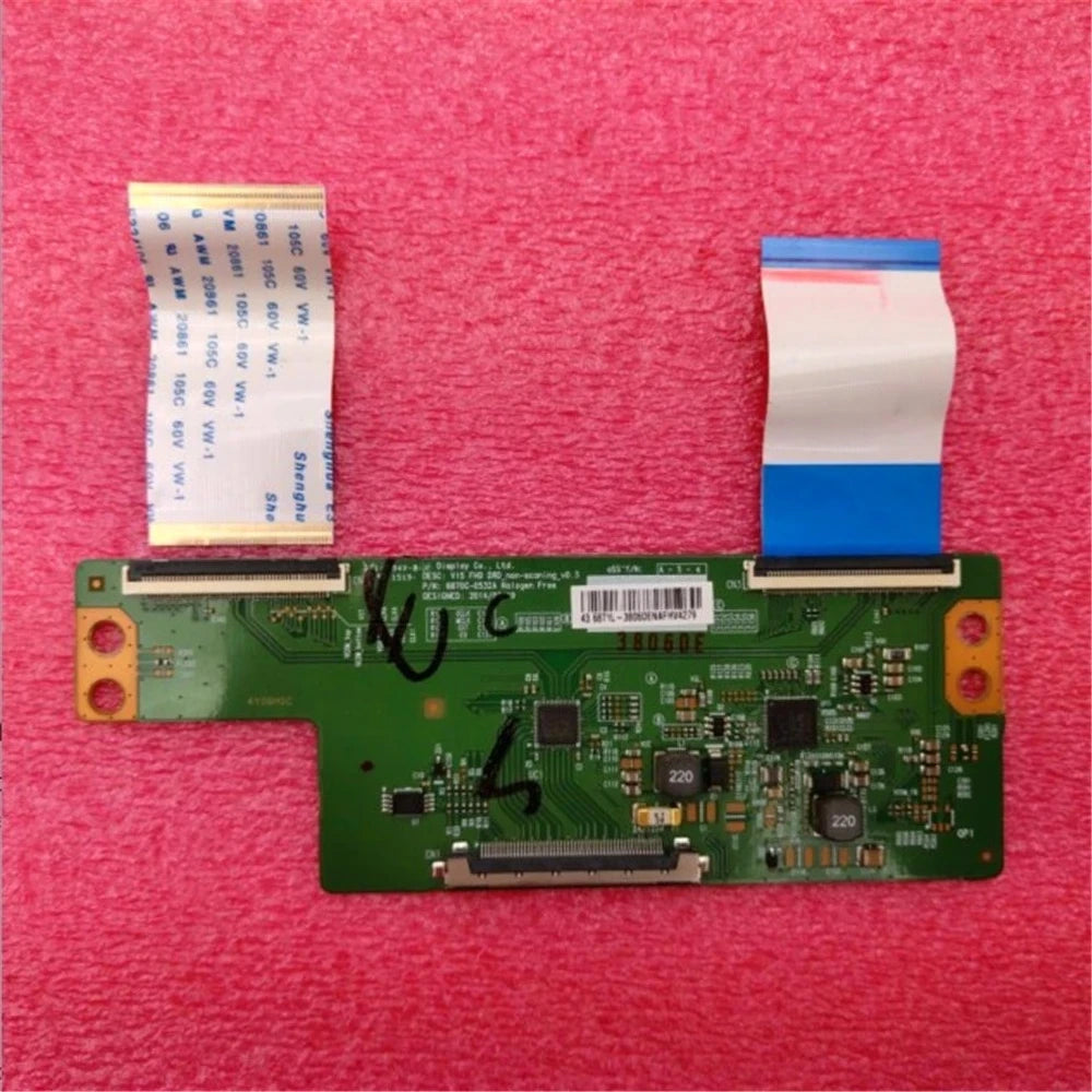 Good test original for  T-con board for 43inch  V15 FHD DRD E8844194V-0 logic board 6870C-0532A