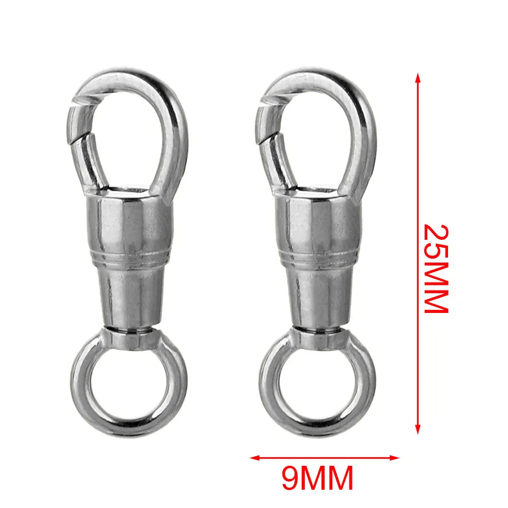 2pcs/lot Stainless Steel Bag Key Chain Hook Clasps Lobster Clasp Hooks Connectors for DIY Jewelry Making Supplies Accessories