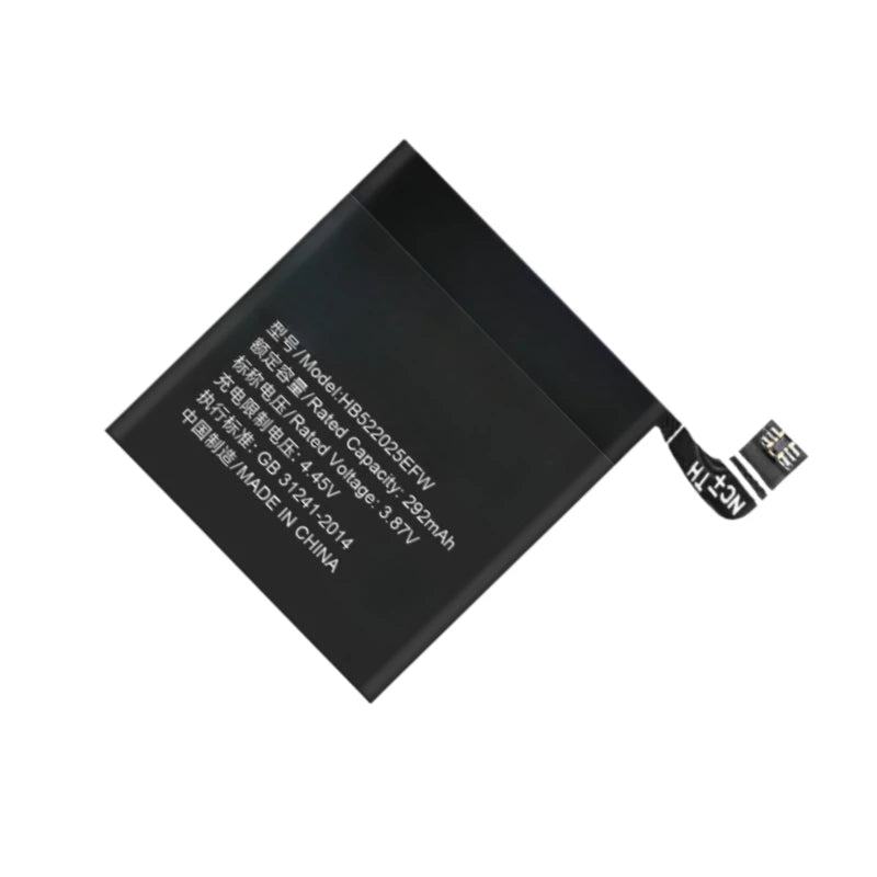 New HB522025EFW 4.45V 292mAh Replacement Watch Battery For Huawei GT 3 42MM GT3 Smart Bateria