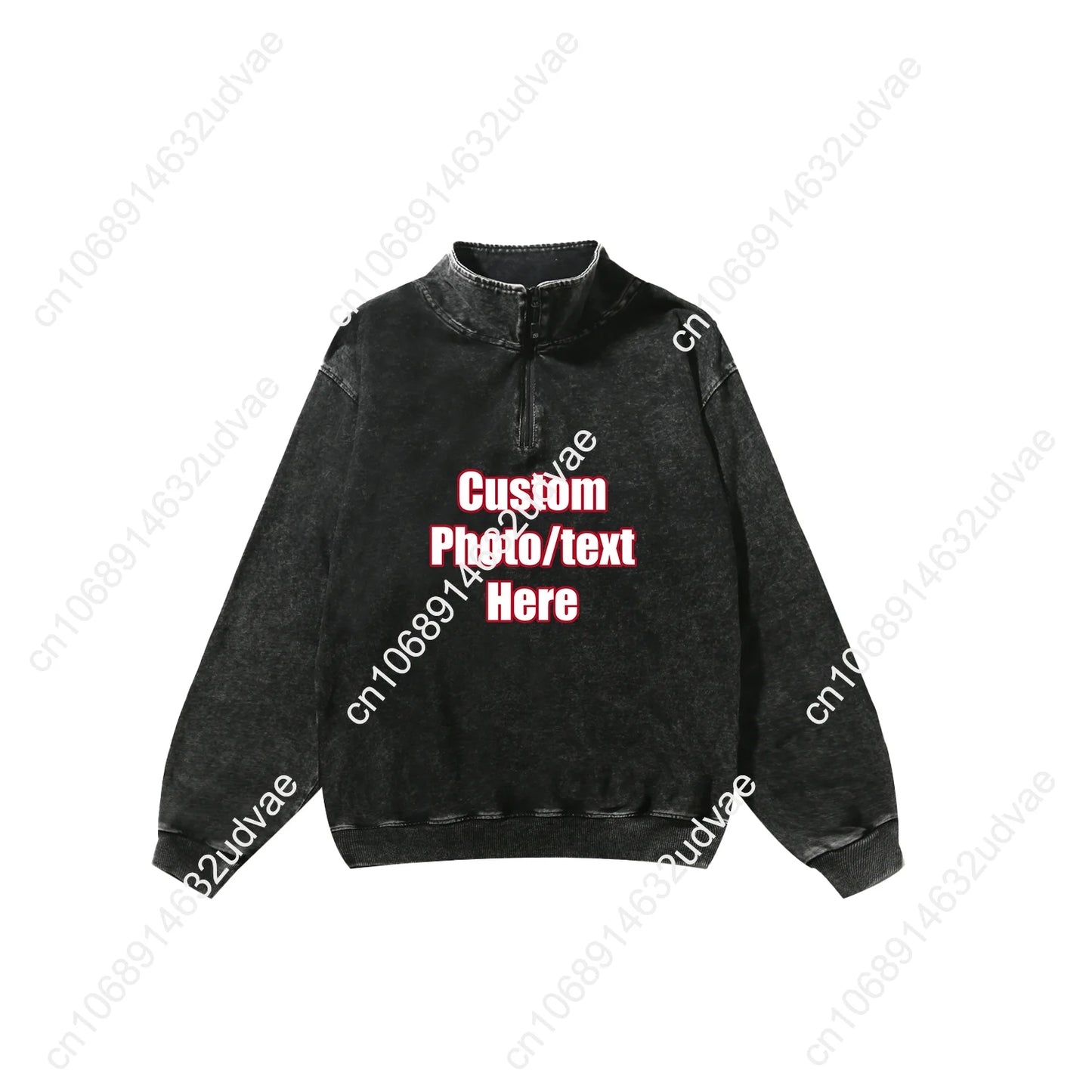 3rd Infantry Division Retro Sweatshirt Man Woman Teenager Vintage Pullover Half Zipper Shirt Photo Custom Made Sleeved Tshirt