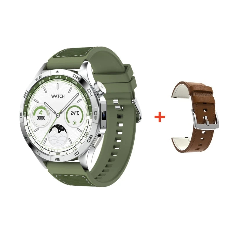 LM01 For Android IOS Rugged Military Smart Watch Men's Ftiness Watches IP68 Waterproof 1.43inch Bluetooth Call Smartwatch 2024