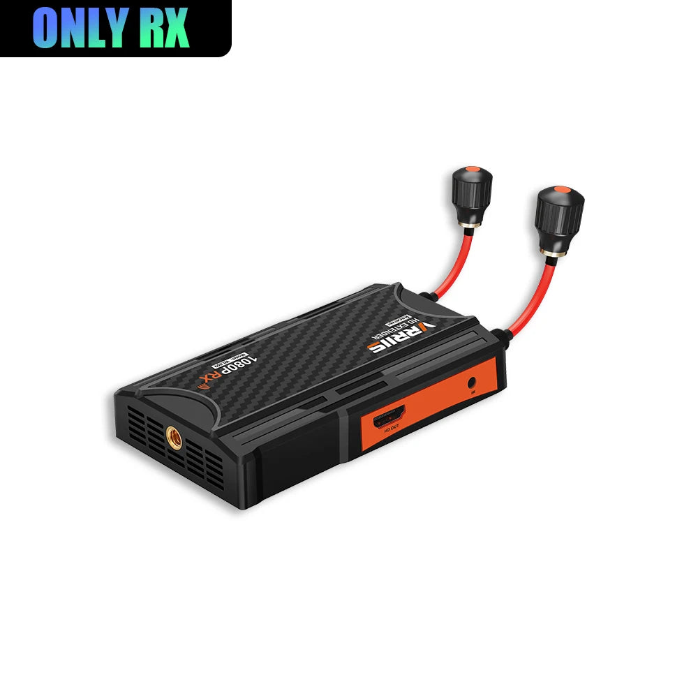 Vrriis Wireless Video Transmitter and Receiver 5.8Ghz HDMI Extender 300 Meter for Streaming TV Box to Laptop to TV Projector