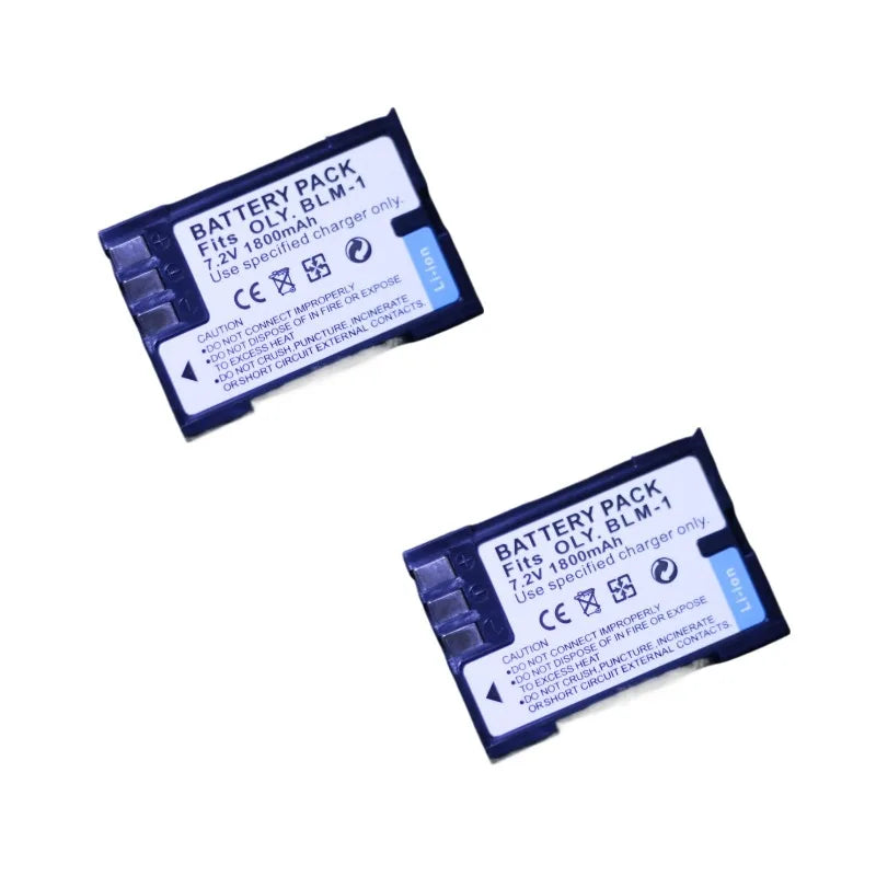 New PS-BLM1 BLM-1 Camera Battery for Olympus BLM5 C-5060 C-7070 C-8080 E-1 E-3 E-30 E-520 EVOLT E-300 E-330 E-500 E-510