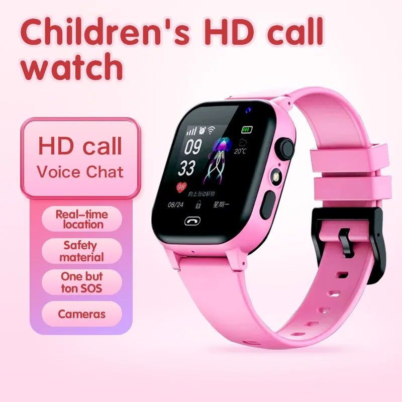Kids Smart Watch SOS Call Outdoor Sport 2G Children Phone SmartWatch Real Location Tracker Children Photo Camera Gift Boy Girls