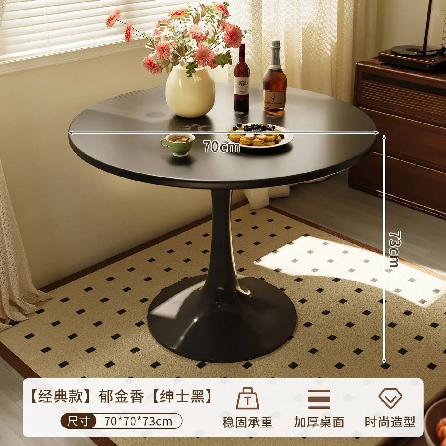 Luxury Wooden Space Saving Desk Minimalist Dining Living Room Cafe Table Furniture Desk Coffee Tables For Living Room Furniture